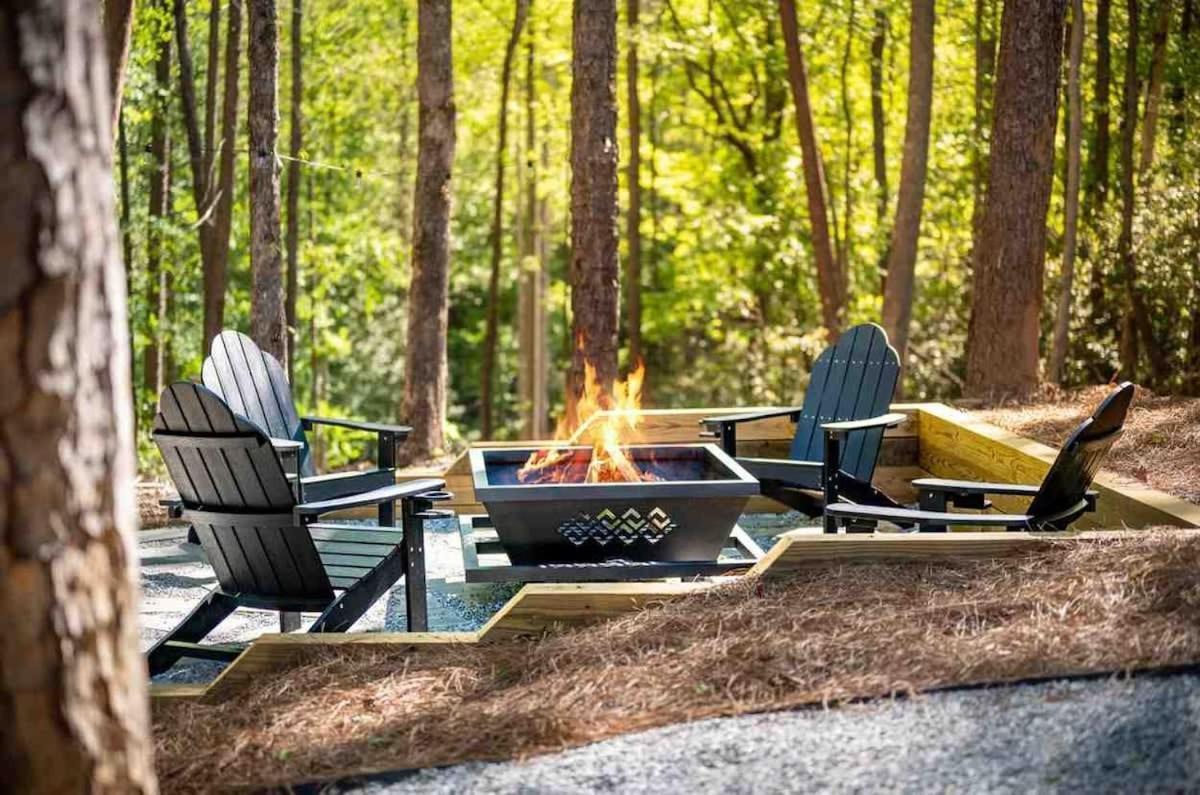Helen Hikes Tubing 1 Acre Fire Pit Sautee Nacoochee Exterior foto